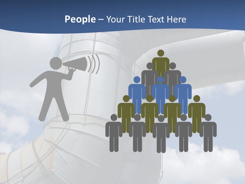 Power Plant Building Nuclear PowerPoint Template