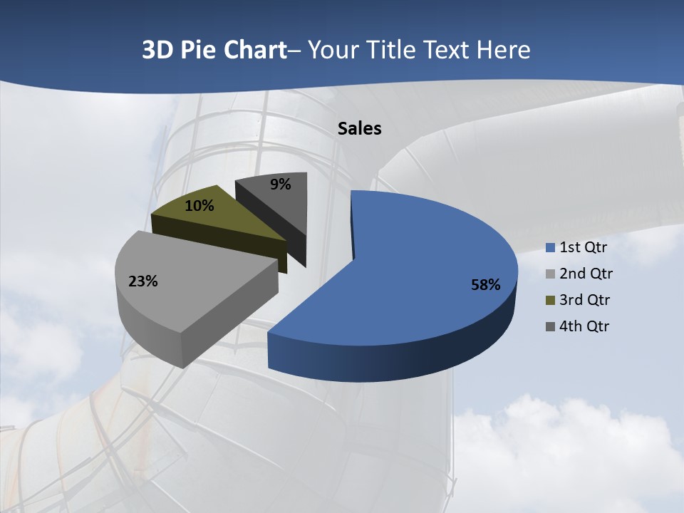 Power Plant Building Nuclear PowerPoint Template
