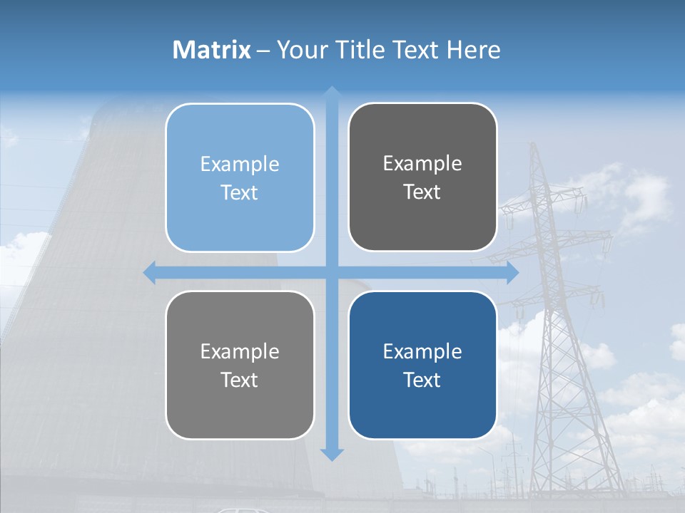 Environmental Voltage Nuclear PowerPoint Template