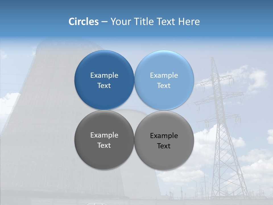 Environmental Voltage Nuclear PowerPoint Template