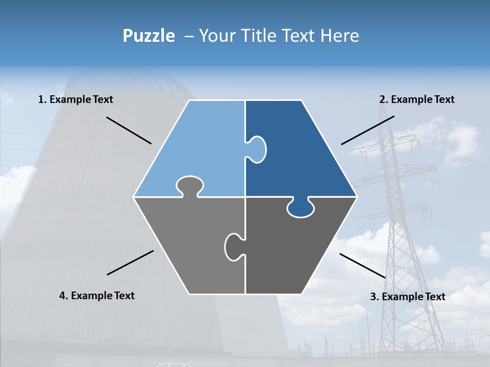 Environmental Voltage Nuclear PowerPoint Template