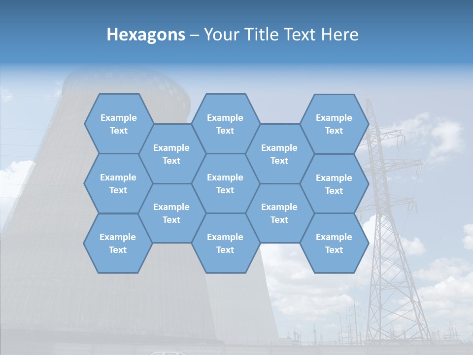 Environmental Voltage Nuclear PowerPoint Template