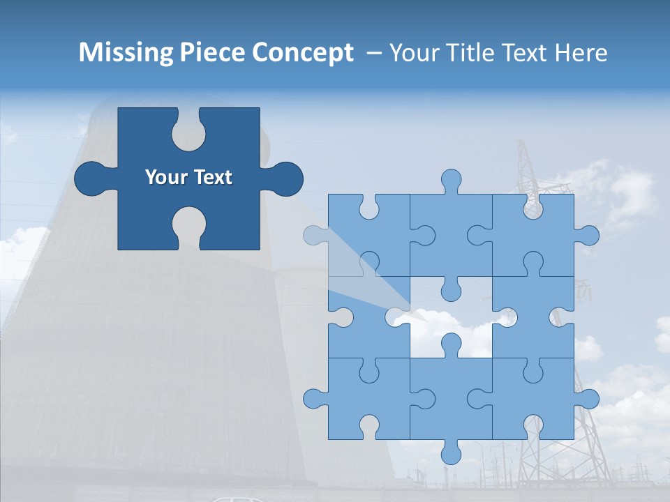 Environmental Voltage Nuclear PowerPoint Template