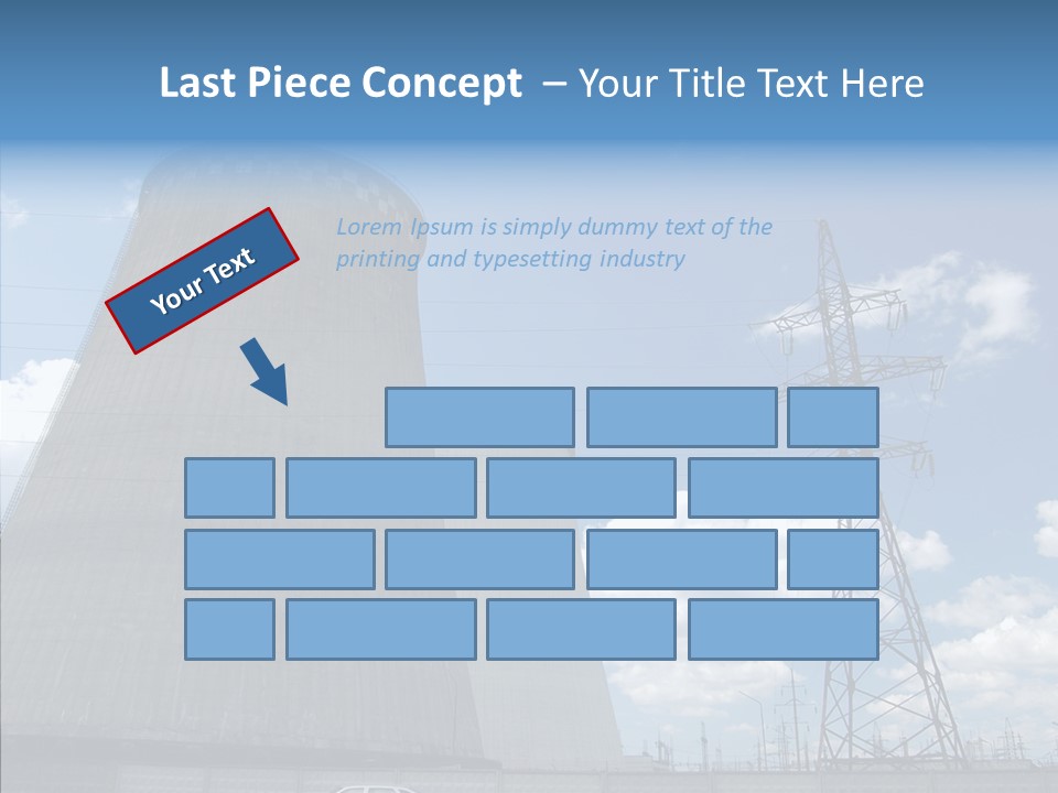 Environmental Voltage Nuclear PowerPoint Template