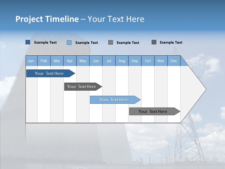 Environmental Voltage Nuclear PowerPoint Template