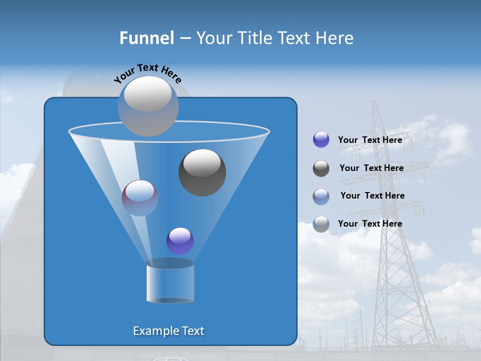 Environmental Voltage Nuclear PowerPoint Template