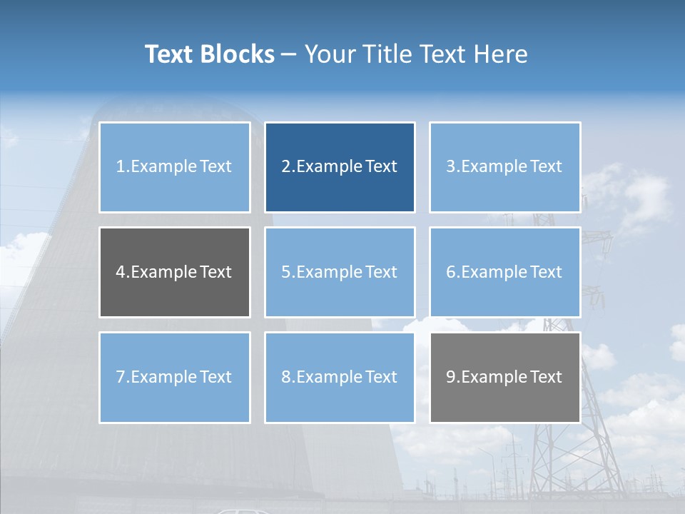Environmental Voltage Nuclear PowerPoint Template