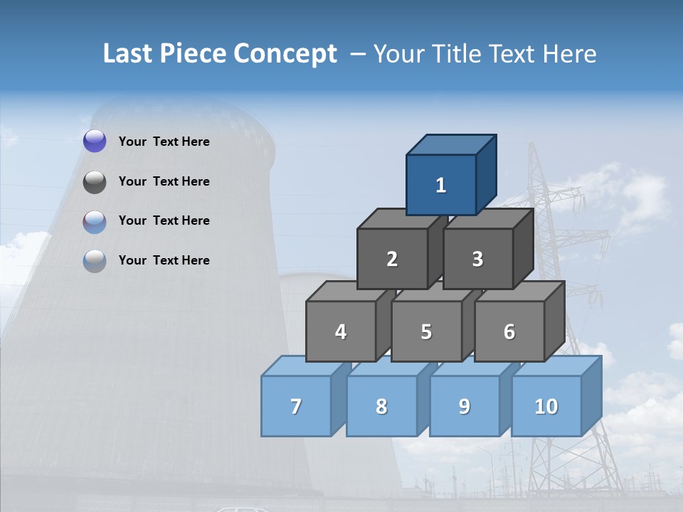 Environmental Voltage Nuclear PowerPoint Template