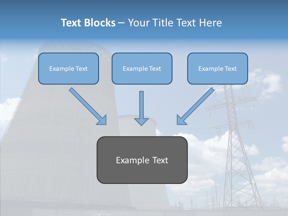 Environmental Voltage Nuclear PowerPoint Template
