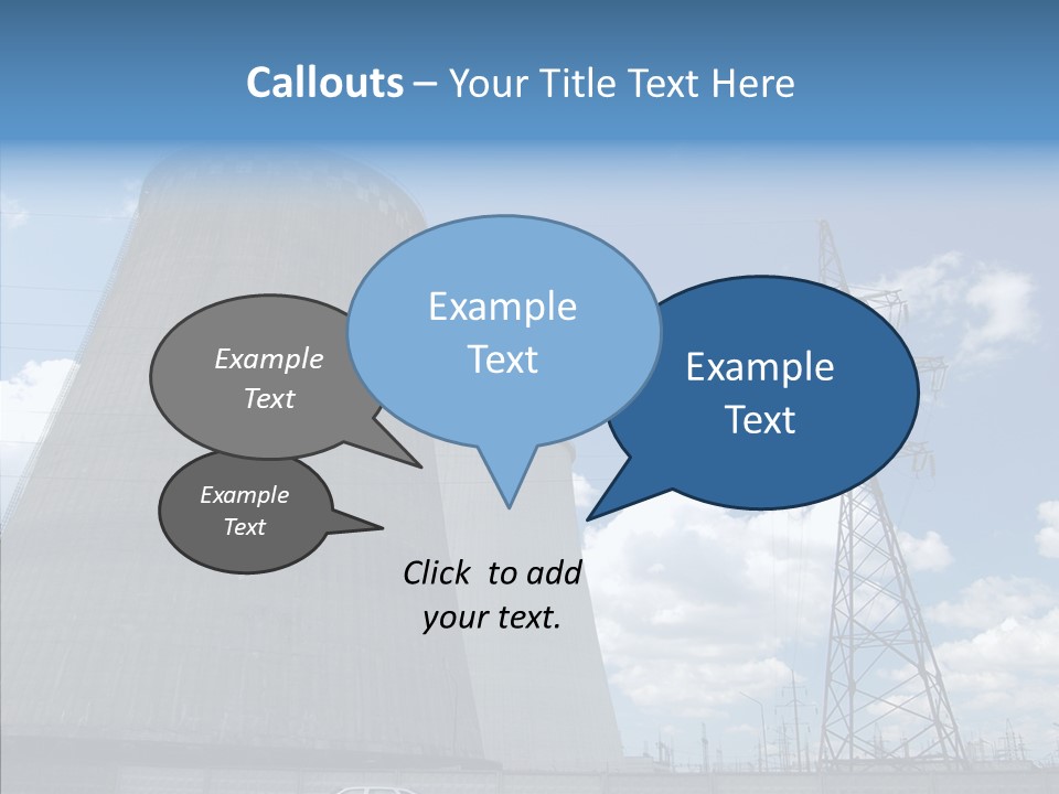 Environmental Voltage Nuclear PowerPoint Template