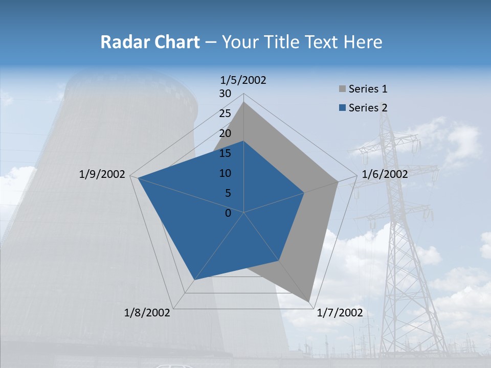 Environmental Voltage Nuclear PowerPoint Template