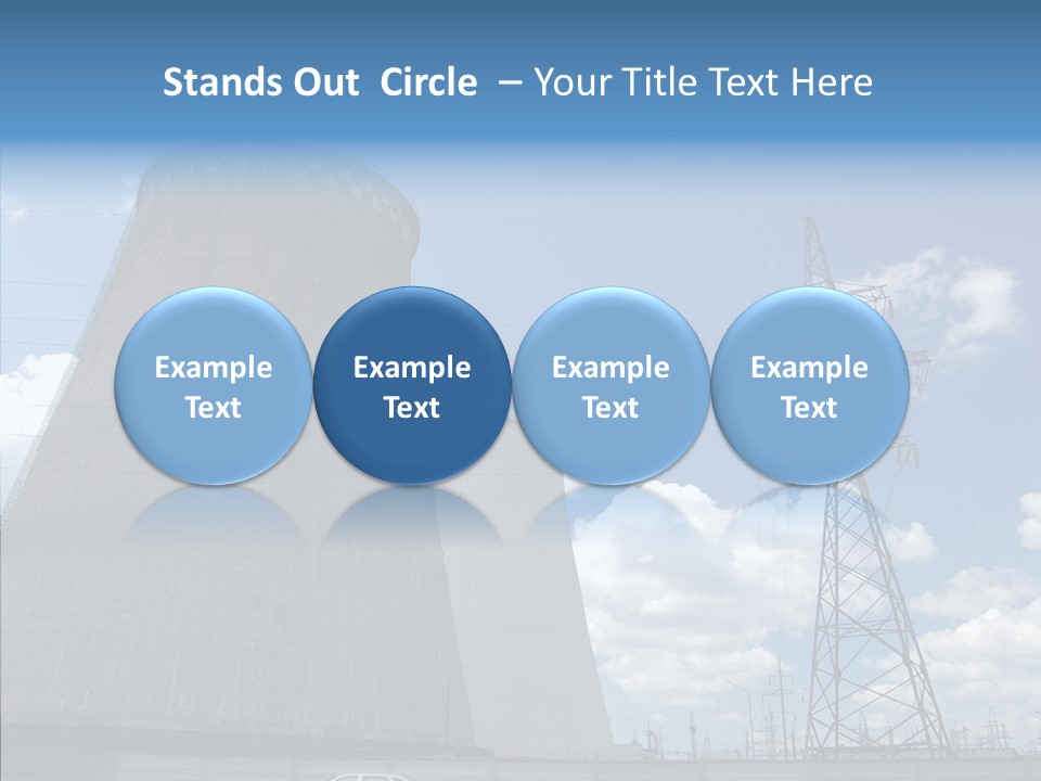 Environmental Voltage Nuclear PowerPoint Template