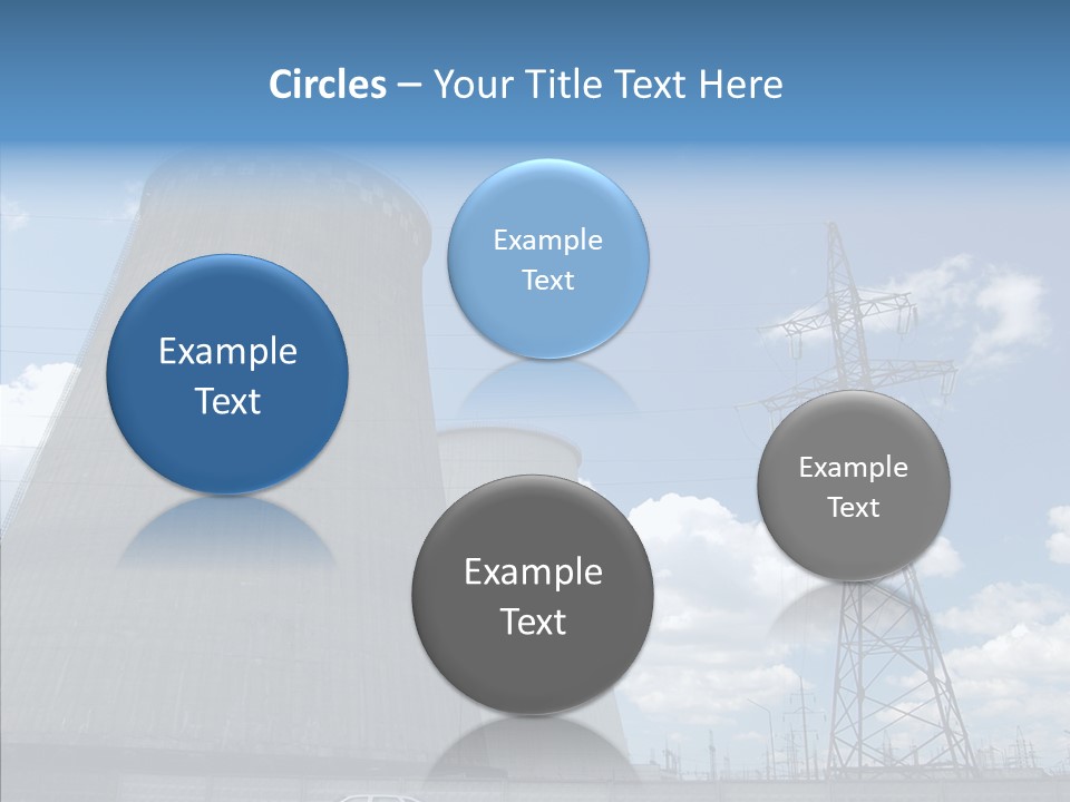 Environmental Voltage Nuclear PowerPoint Template