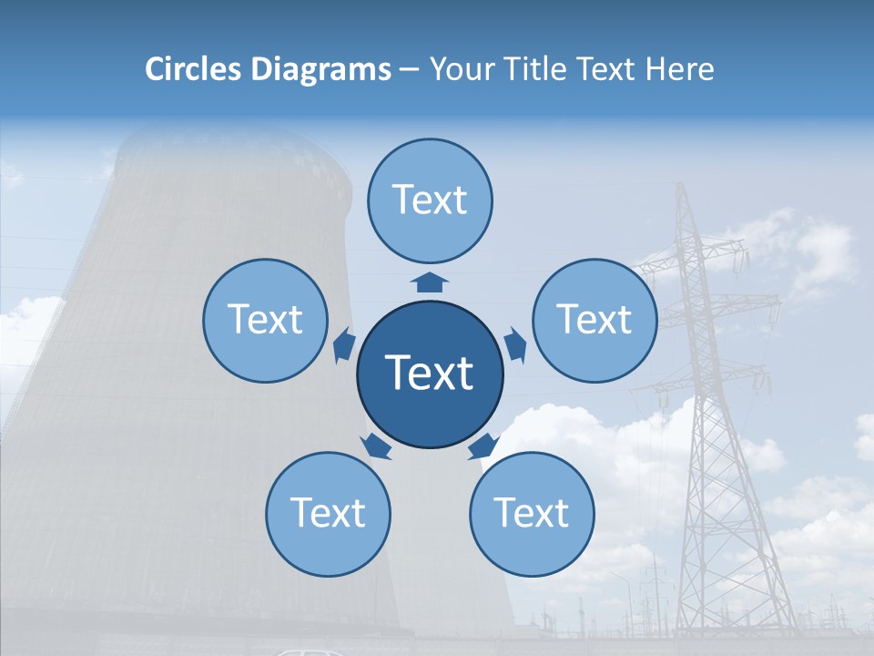 Environmental Voltage Nuclear PowerPoint Template