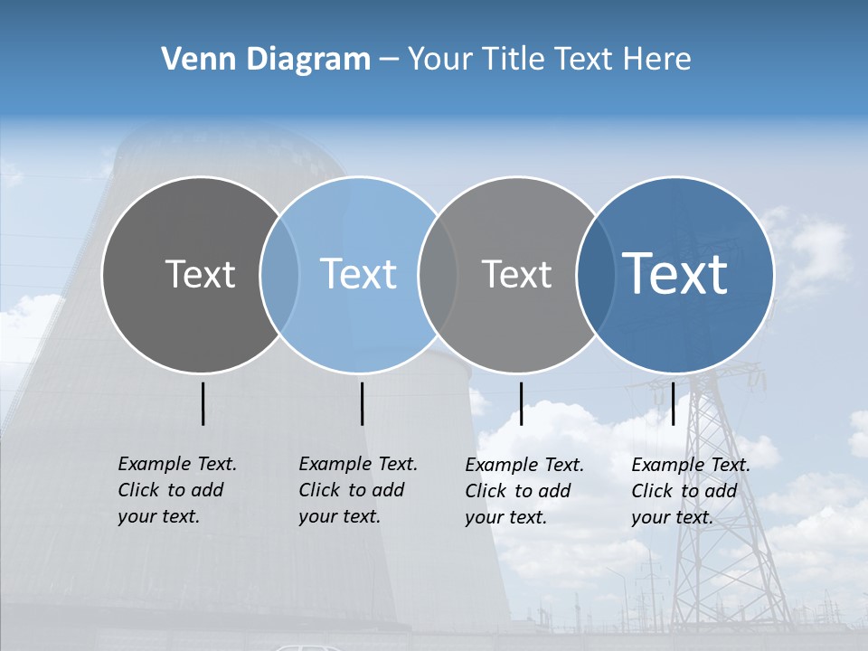 Environmental Voltage Nuclear PowerPoint Template