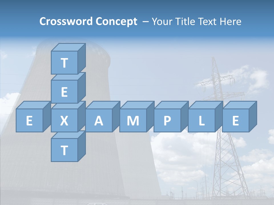 Environmental Voltage Nuclear PowerPoint Template