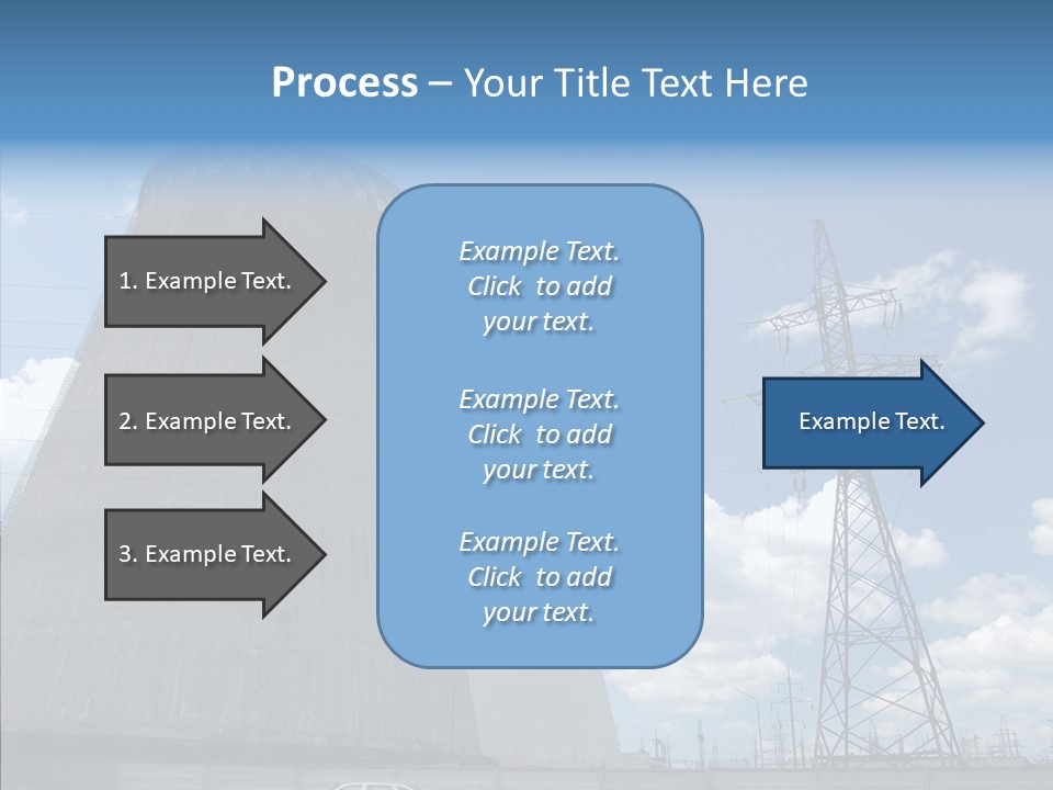 Environmental Voltage Nuclear PowerPoint Template