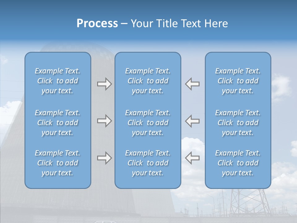 Environmental Voltage Nuclear PowerPoint Template