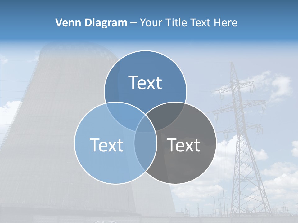 Environmental Voltage Nuclear PowerPoint Template