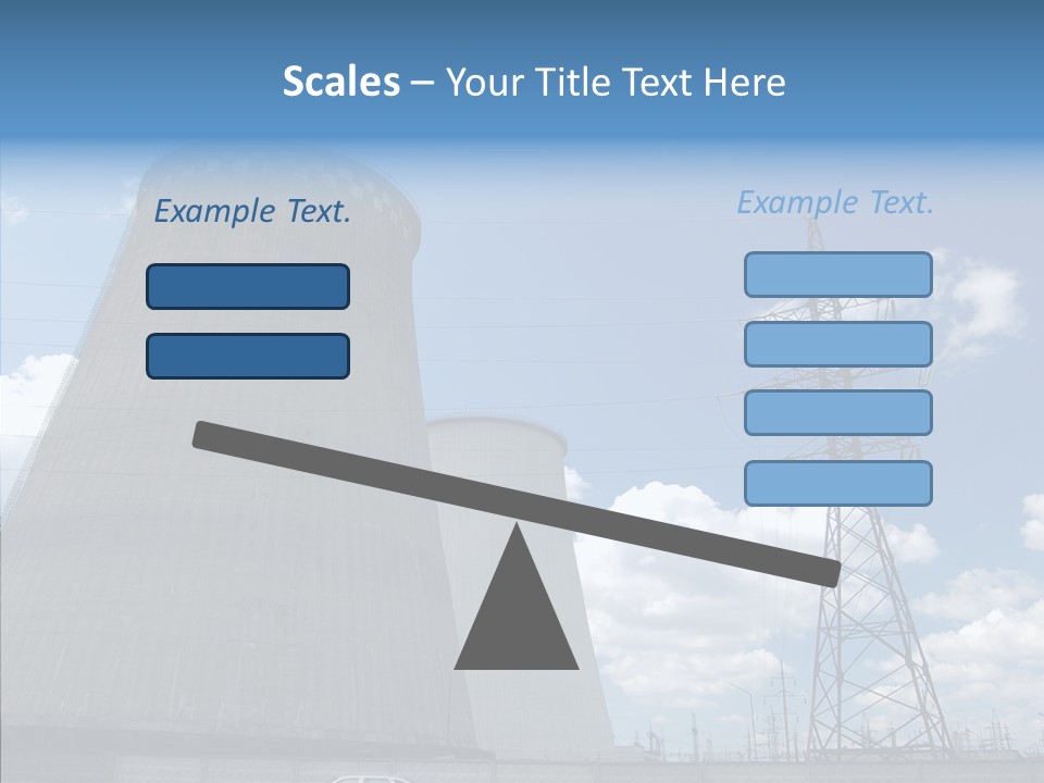 Environmental Voltage Nuclear PowerPoint Template