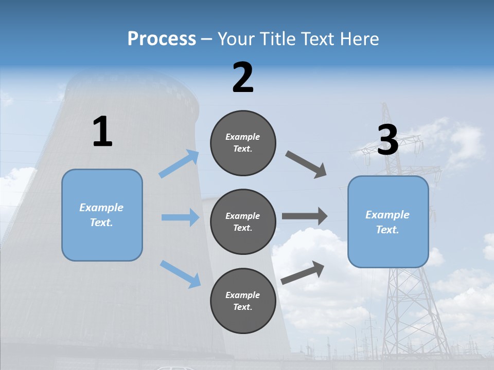 Environmental Voltage Nuclear PowerPoint Template