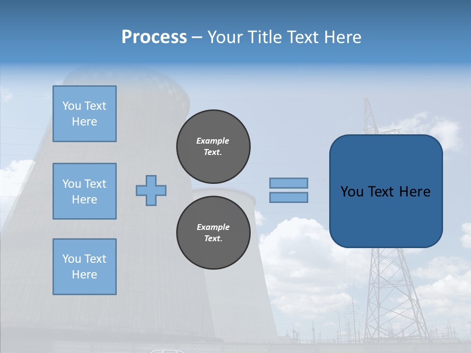 Environmental Voltage Nuclear PowerPoint Template