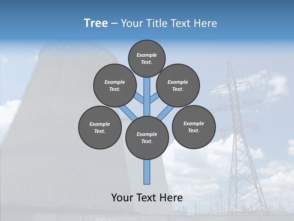 Environmental Voltage Nuclear PowerPoint Template