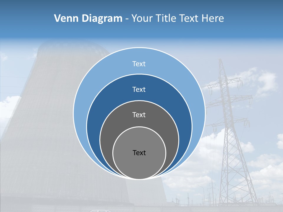 Environmental Voltage Nuclear PowerPoint Template