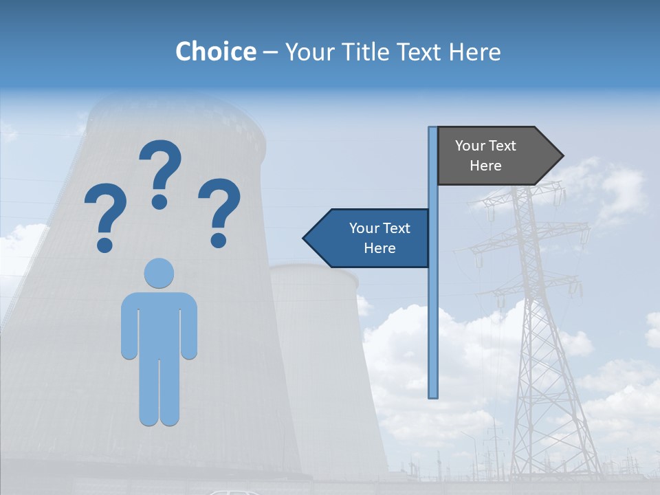 Environmental Voltage Nuclear PowerPoint Template