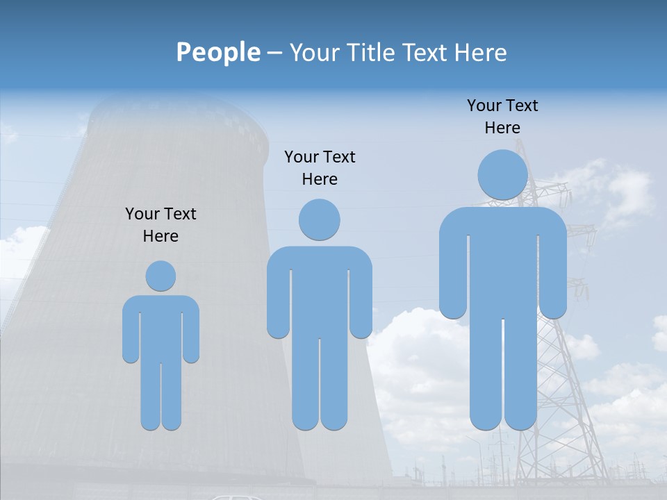 Environmental Voltage Nuclear PowerPoint Template