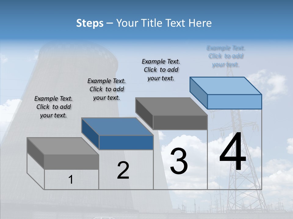 Environmental Voltage Nuclear PowerPoint Template