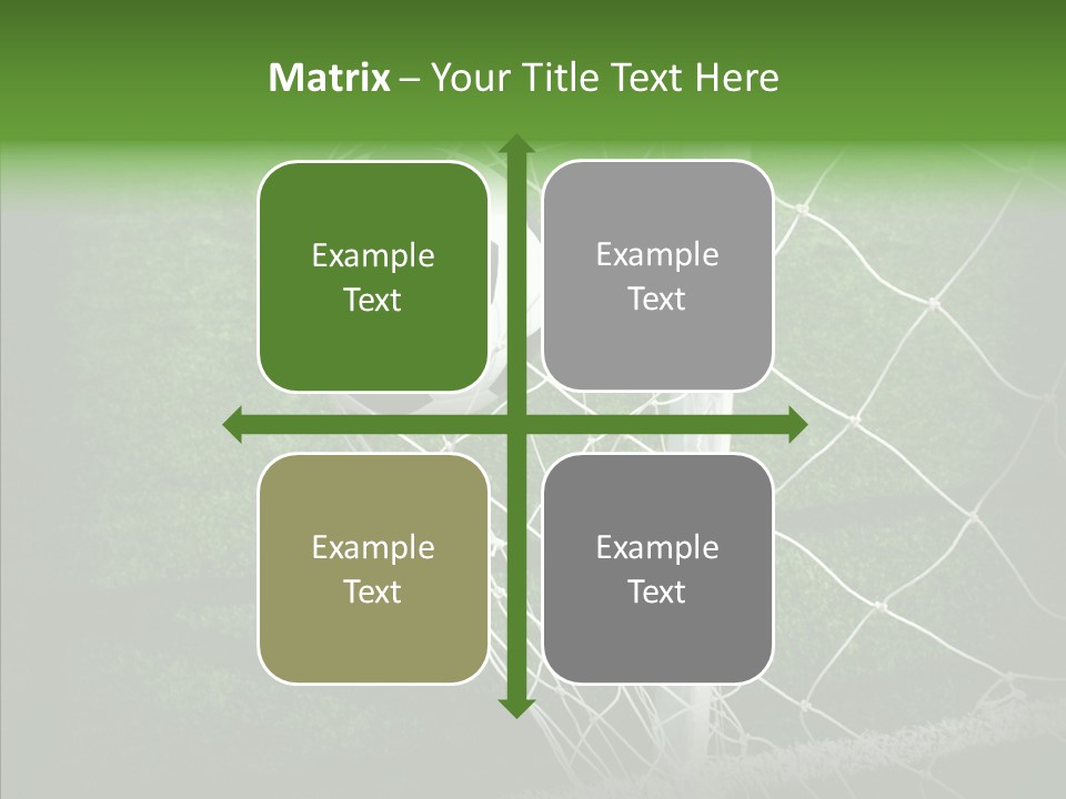 Ball Meadow Goal PowerPoint Template
