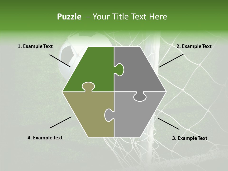 Ball Meadow Goal PowerPoint Template