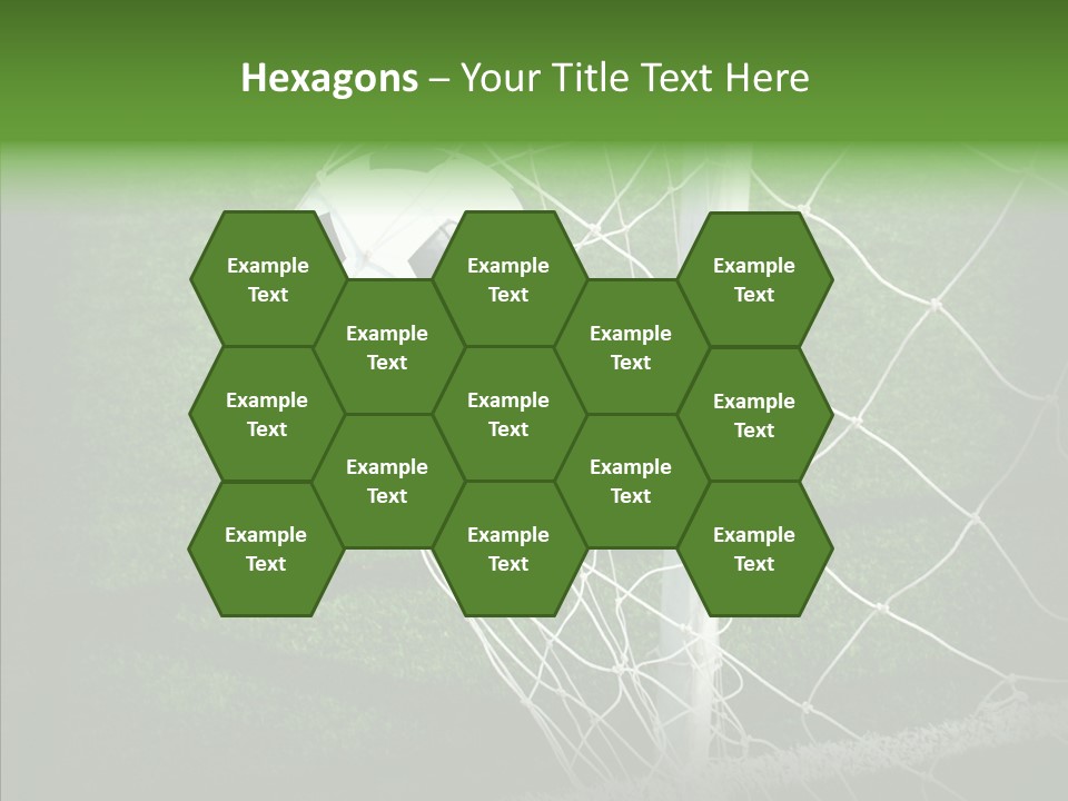 Ball Meadow Goal PowerPoint Template