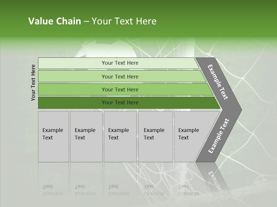 Ball Meadow Goal PowerPoint Template
