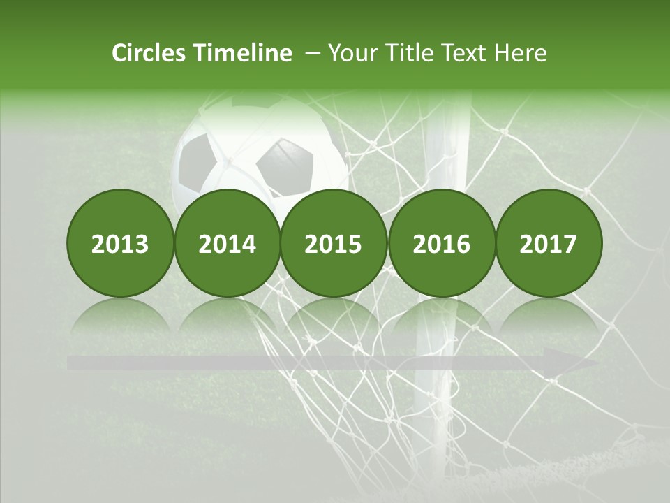 Ball Meadow Goal PowerPoint Template