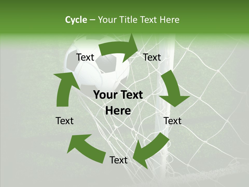 Ball Meadow Goal PowerPoint Template