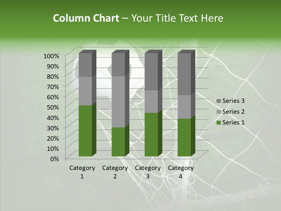 Ball Meadow Goal PowerPoint Template