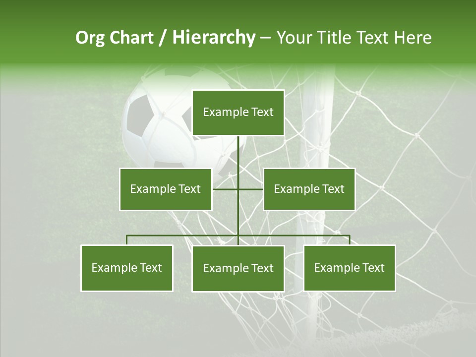 Ball Meadow Goal PowerPoint Template