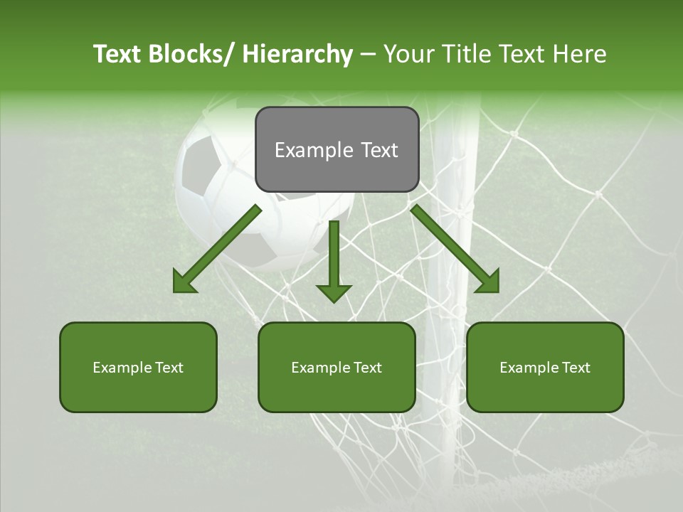 Ball Meadow Goal PowerPoint Template
