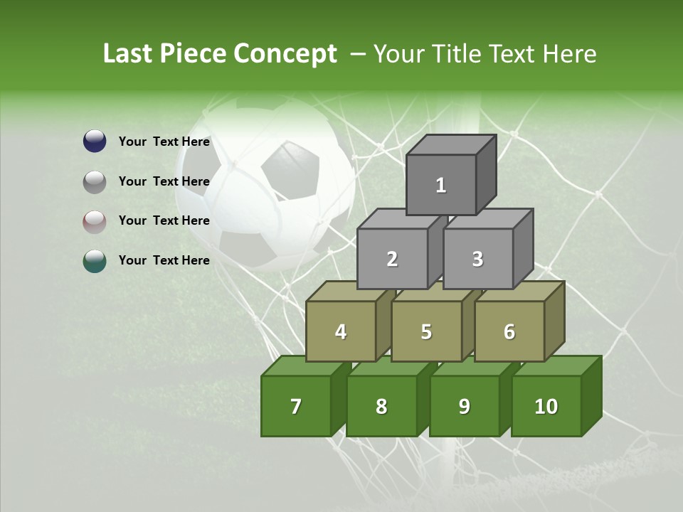 Ball Meadow Goal PowerPoint Template