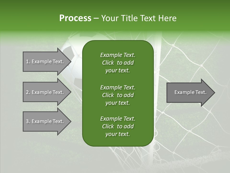 Ball Meadow Goal PowerPoint Template