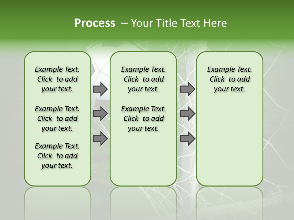 Ball Meadow Goal PowerPoint Template