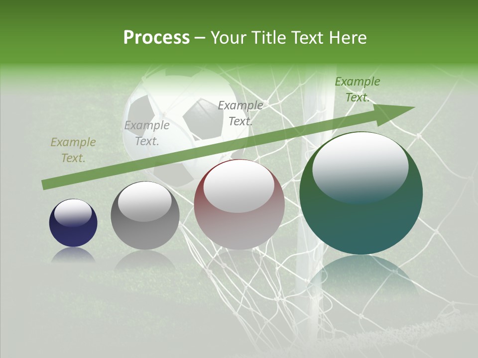 Ball Meadow Goal PowerPoint Template
