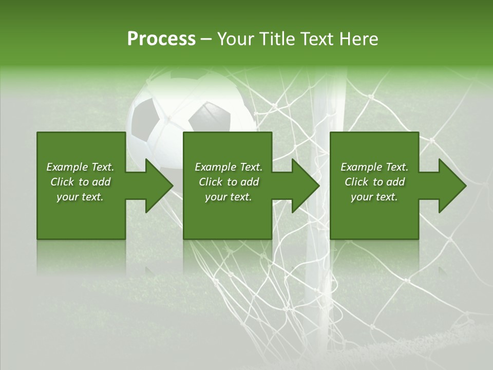 Ball Meadow Goal PowerPoint Template