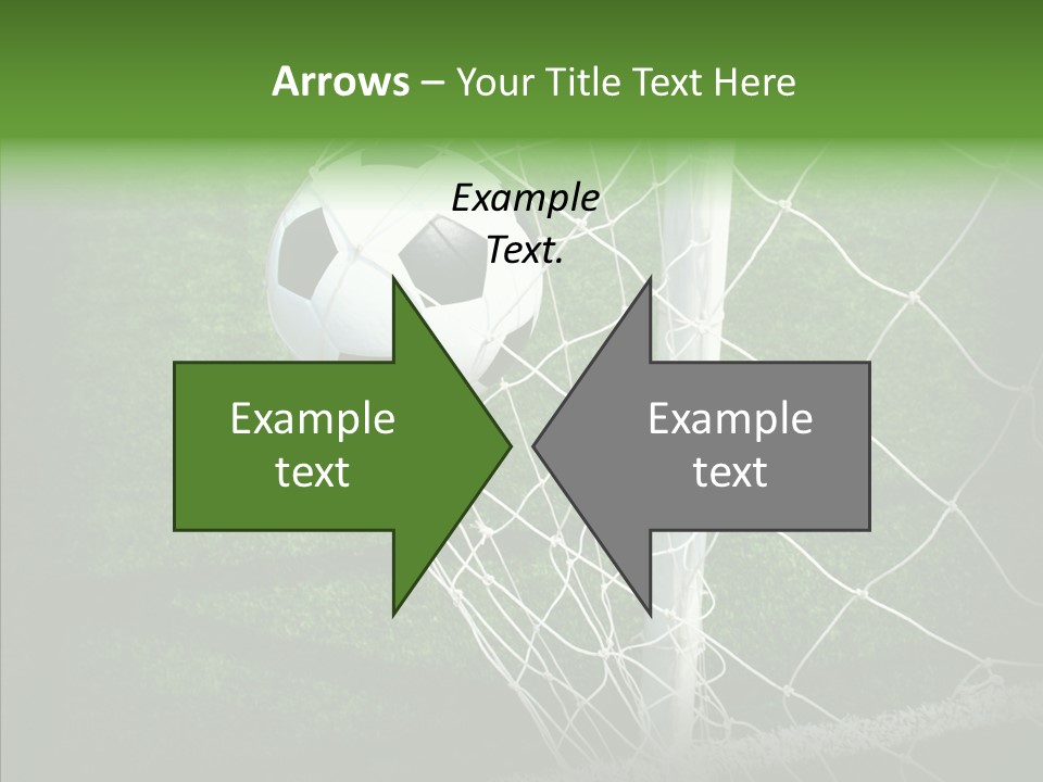 Ball Meadow Goal PowerPoint Template