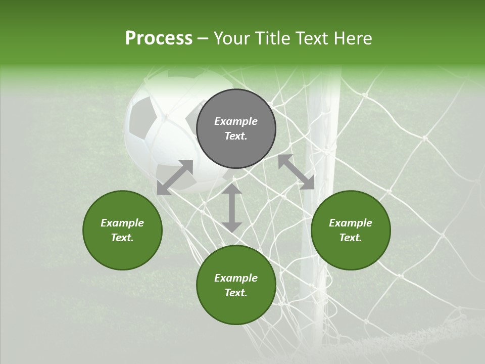 Ball Meadow Goal PowerPoint Template