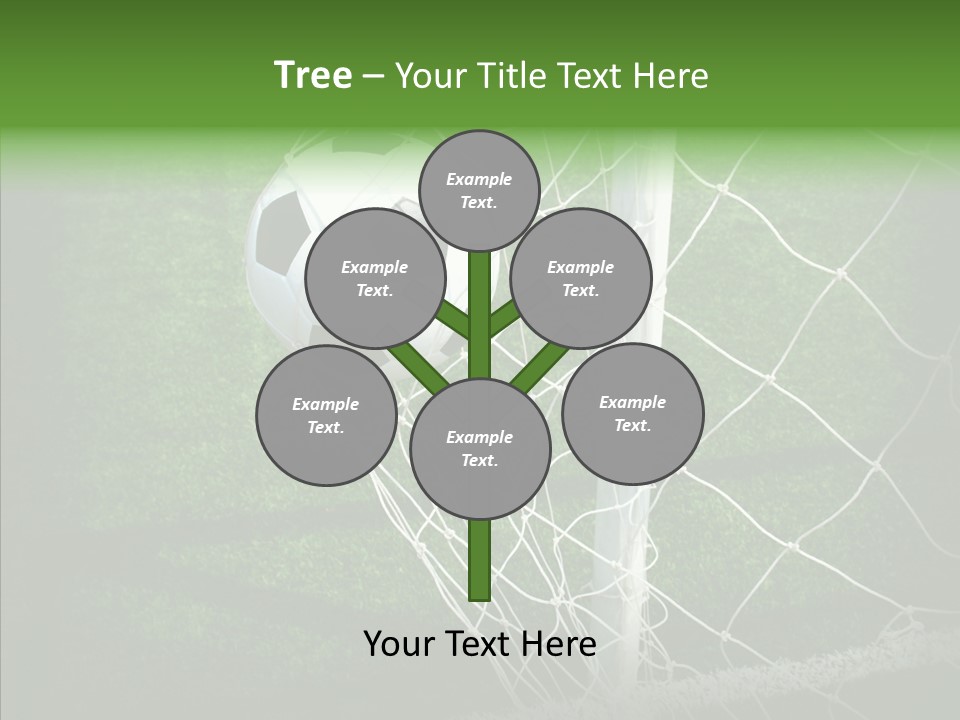 Ball Meadow Goal PowerPoint Template