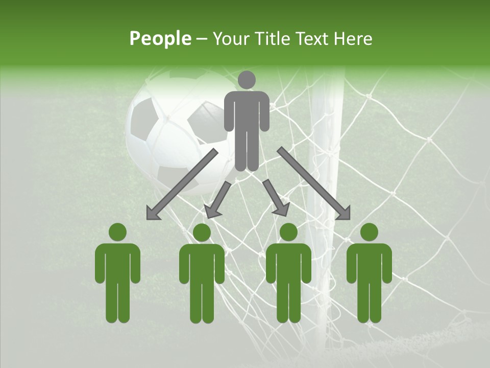 Ball Meadow Goal PowerPoint Template