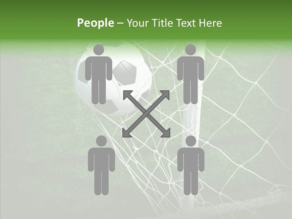 Ball Meadow Goal PowerPoint Template